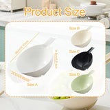 Maxbell Rice Washer Cleaning Kitchen Colander Bowl for Grain Barley Spinach Green