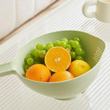 Maxbell Rice Washer Cleaning Kitchen Colander Bowl for Grain Barley Spinach Green