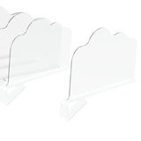 Maxbell 6Pcs Vertical Purse Organizer Closet Organizer for Kitchen Bookcase Bathroom
