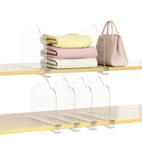 Maxbell 6Pcs Vertical Purse Organizer Closet Organizer for Kitchen Bookcase Bathroom