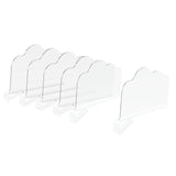 Maxbell 6Pcs Vertical Purse Organizer Closet Organizer for Kitchen Bookcase Bathroom