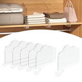 Maxbell 6Pcs Vertical Purse Organizer Closet Organizer for Kitchen Bookcase Bathroom