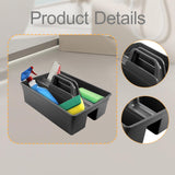 Maxbell Cleaning Tool Basket Utility for Most Cleaning and Housekeeping Carts Garage Gray