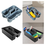 Maxbell Cleaning Tool Basket Utility for Most Cleaning and Housekeeping Carts Garage Gray