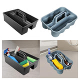 Maxbell Cleaning Tool Basket Utility for Most Cleaning and Housekeeping Carts Garage Gray