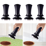 Maxbell Espresso Tamper Aluminum Alloy Handle Pressing Utensils Espresso Hand Tamper Dia 51mm Threaded