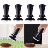 Maxbell Espresso Tamper Aluminum Alloy Handle Pressing Utensils Espresso Hand Tamper Dia 51mm Threaded