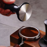 Maxbell Espresso Tamper Aluminum Alloy Handle Pressing Utensils Espresso Hand Tamper Dia 51mm Threaded