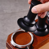 Maxbell Espresso Tamper Aluminum Alloy Handle Pressing Utensils Espresso Hand Tamper Dia 51mm Threaded