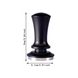 Maxbell Espresso Tamper Aluminum Alloy Handle Pressing Utensils Espresso Hand Tamper Dia 58mm Threaded
