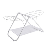 Maxbell Foldable Clothes Drying Rack 2 Wing for Pants Clothes Skirts Patio Apartment S