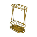Maxbell 11 Slot Umbrella Storage Rack Stand with Drip Tray for Walking Canes Stylish