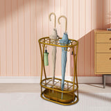 Maxbell 11 Slot Umbrella Storage Rack Stand with Drip Tray for Walking Canes Stylish