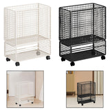 Maxbell Yoga Mat Storage Rack with Wheels for Indoor Outdoor Sports Resistance Bands White