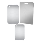 Maxbell Stainless Steel Cutting Board Multipurpose Non Stick for Home Outdoor Baking M