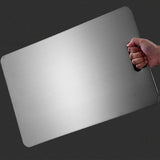 Maxbell Stainless Steel Cutting Board Multipurpose Non Stick for Home Outdoor Baking L