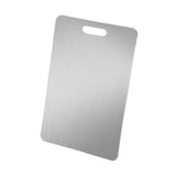 Maxbell Stainless Steel Cutting Board Multipurpose Non Stick for Home Outdoor Baking L