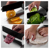 Maxbell Stainless Steel Cutting Board Multipurpose Non Stick for Home Outdoor Baking L