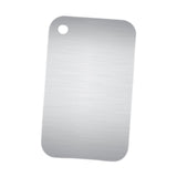 Maxbell Stainless Steel Cutting Board Multipurpose Non Stick for Home Outdoor Baking S