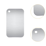 Maxbell Stainless Steel Cutting Board Multipurpose Non Stick for Home Outdoor Baking S