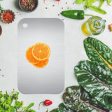 Maxbell Stainless Steel Cutting Board Multipurpose Non Stick for Home Outdoor Baking S