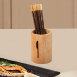 Maxbell Bamboo Silverware Organizer Rustic Silverware Holder for Table Party Kitchen knife