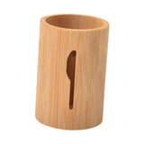 Maxbell Bamboo Silverware Organizer Rustic Silverware Holder for Table Party Kitchen knife