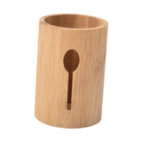 Maxbell Bamboo Silverware Organizer Rustic Silverware Holder for Table Party Kitchen spoon
