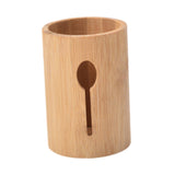 Maxbell Bamboo Silverware Organizer Rustic Silverware Holder for Table Party Kitchen spoon