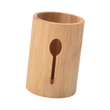 Maxbell Bamboo Silverware Organizer Rustic Silverware Holder for Table Party Kitchen spoon