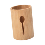 Maxbell Bamboo Silverware Organizer Rustic Silverware Holder for Table Party Kitchen spoon