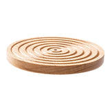 Maxbell Wood Coaster Round Kitchen Decoration Non Slip Home Decor Table Mat 1 Piece