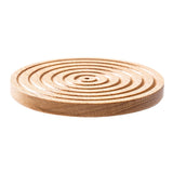 Maxbell Wood Coaster Round Kitchen Decoration Non Slip Home Decor Table Mat 1 Piece