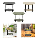 Maxbell Cake Stand 2 Tier Iron Serving Tray for Birthdays Anniversaries Baby Showers black