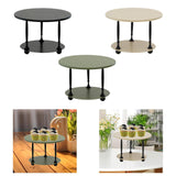 Maxbell Cake Stand 2 Tier Iron Serving Tray for Birthdays Anniversaries Baby Showers black