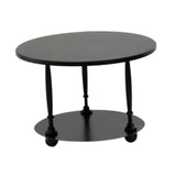 Maxbell Cake Stand 2 Tier Iron Serving Tray for Birthdays Anniversaries Baby Showers black