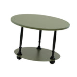 Maxbell Cake Stand 2 Tier Iron Serving Tray for Birthdays Anniversaries Baby Showers green