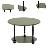 Maxbell Cake Stand 2 Tier Iron Serving Tray for Birthdays Anniversaries Baby Showers green