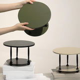 Maxbell Cake Stand 2 Tier Iron Serving Tray for Birthdays Anniversaries Baby Showers green