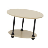 Maxbell Cake Stand 2 Tier Iron Serving Tray for Birthdays Anniversaries Baby Showers Khaki