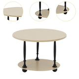 Maxbell Cake Stand 2 Tier Iron Serving Tray for Birthdays Anniversaries Baby Showers Khaki