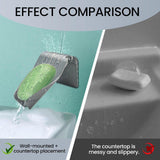 Maxbell Soap Dish Versatile Installation Sturdy Container for Shower Countertop Home