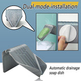 Maxbell Soap Dish Versatile Installation Sturdy Container for Shower Countertop Home