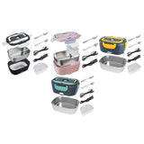 Maxbell Electric Lunch Box Convenient Food Heater Food Warmer for Outdoor Car Office Black White