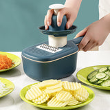 Maxbell Vegetable Slicer Cutter Kitchen Gadgets Food Chopper for Potato Salad Veggie