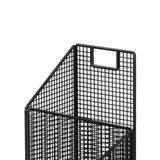 Maxbell Umbrella Drain Stand Large Capacity Umbrella Holder for Porch Office black