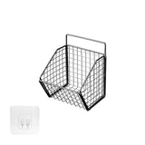 Maxbell Grid Storage Baskets Wall Mount Metal Wire Basket for Kitchen Laundry Pantry 1 Grid