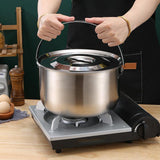 Maxbell Cooking Pot Multipurpose Soup Pot Camping Pot for Cooking Commercial Camping 3.0L