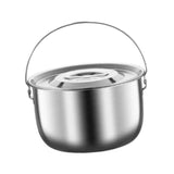 Maxbell Cooking Pot Multipurpose Soup Pot Camping Pot for Cooking Commercial Camping 3.0L