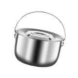 Maxbell Cooking Pot Multipurpose Soup Pot Camping Pot for Cooking Commercial Camping 3.0L